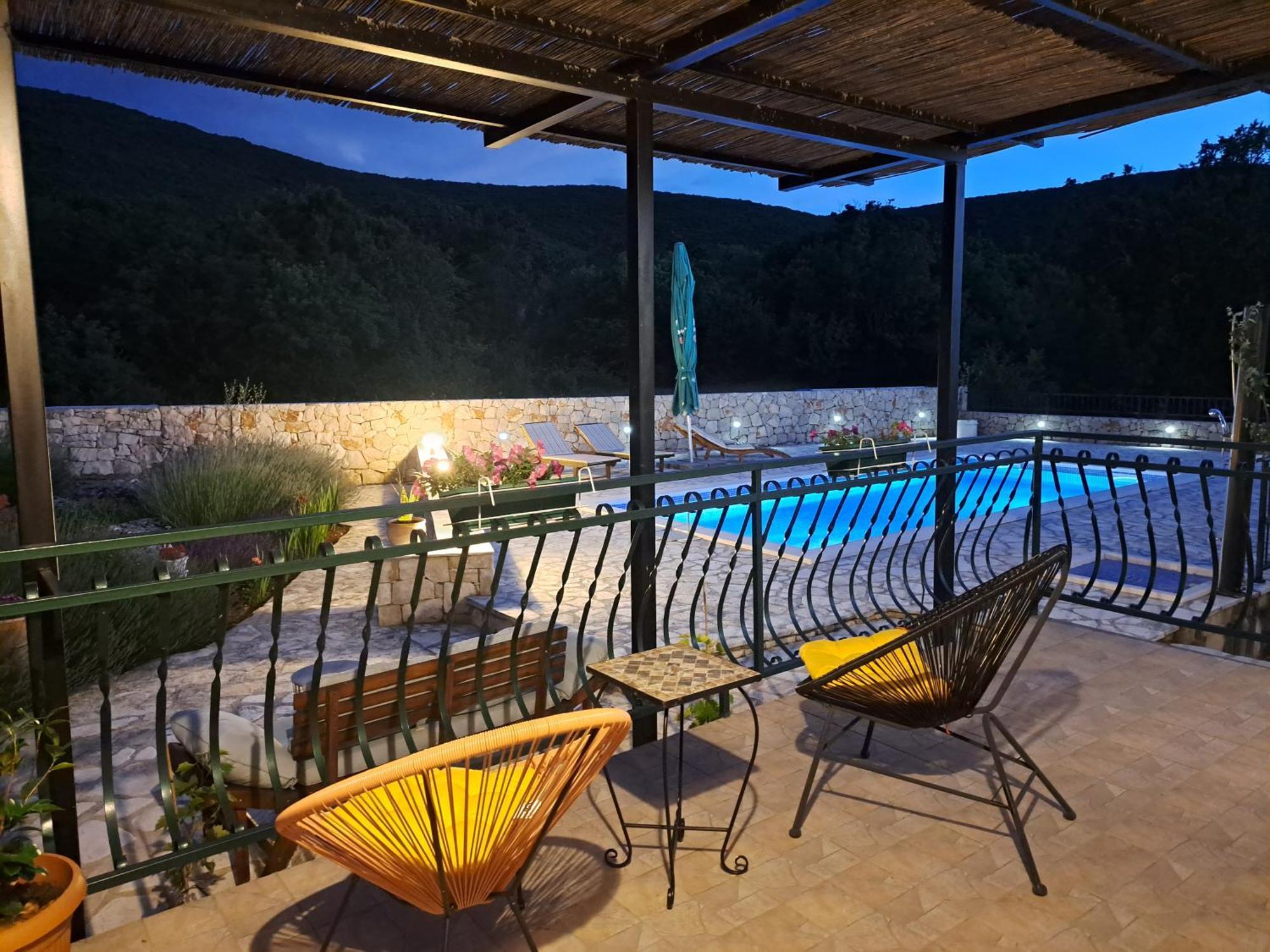 Relaxing Dalmatian House In Village Ljubitovica Экстерьер фото
