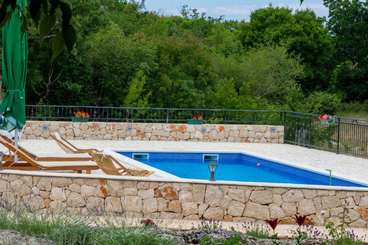 Relaxing Dalmatian House In Village Ljubitovica Экстерьер фото